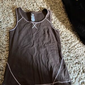 Brown tank